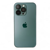 Husa din sticla Premium AG Glass MagSafe - Cangling Green